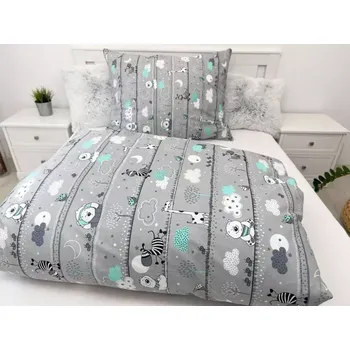 PEŘINKY DO POSTÝLKY 135x90/65x40cm - SAFARI