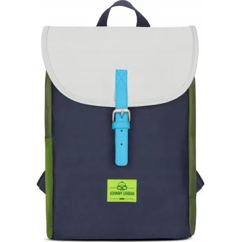 Městský batoh Školní batoh jednokomorový JOHNNY URBAN modrý, zelený