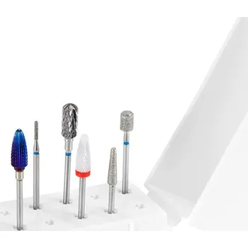 Bruska na nehty BIO NAILS Pouzdro plastové na frézky bílé