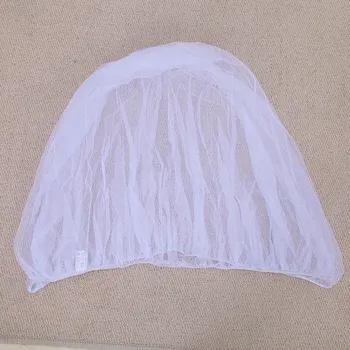 moskytiéra na kočárek Síť na kočárek | moskytiéra na kočárek, univerzální velikost - Bílá