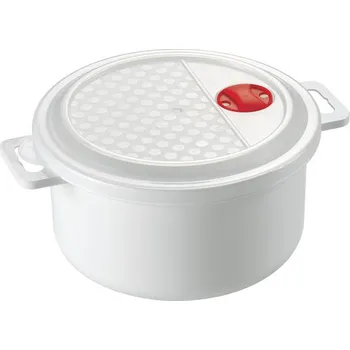 Dóza na potraviny Plastová dóza do mikrovlnné trouby HEIDRUN s víkem 1,8l