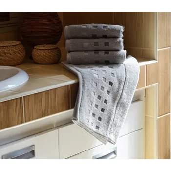 Ručník Luxusní Froté ručník ZORA 50x100 cm - ŠEDÁ