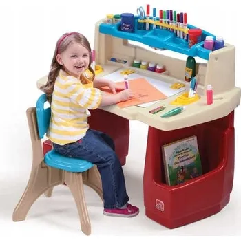 Psací stůl Step2 Deluxe 90 x 51,4 x 79,4 cm, vícebarevný