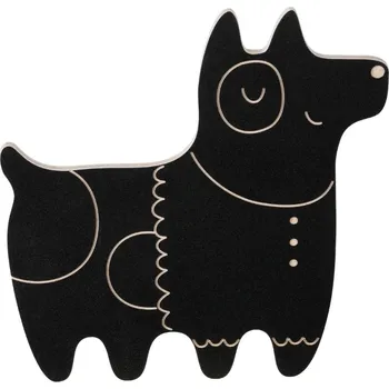 Dřevěná hračka MILIN Dřevěná tabulka s křídou Dog II - zlomená křída