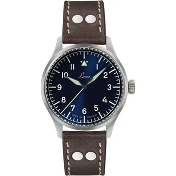 Hodinky Laco Flieger Stuttgart Pro Blau 37 Handwinding + 5 let záruka a dárek ZDARMA
