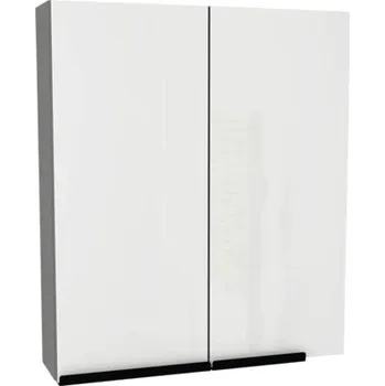 Koupelnový nábytek Zrcadlová skříňka bez osvětlení Devo Etna 2.0 levá 60 x 16 x 70 cm dust grey