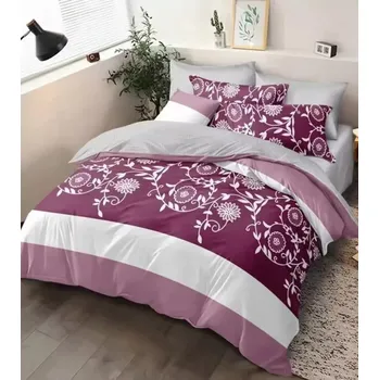 Povlečení TOTÁLNÍ VÝPRODEJ ! BAVLNĚNÉ POVLEČENÍ NA 1 POSTEL 140x200/70x90 cm - ADRIENA