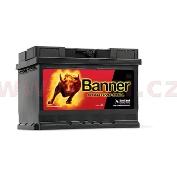 Auto-moto 55Ah baterie, 450A, pravá BANNER Starting Bull 241x175x175