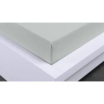 Prostěradlo Jersey prostěradlo Exclusive jednolůžko - světle šedé 90x200 cm