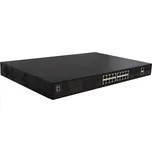 LevelOne Switch 20x FE FGP-2031 2xGE 2xGSFP 270W 802.3 PoE