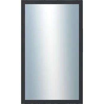Zrcadlo DANTIK - Zrcadlo v rámu 60x100 | 4020 černá