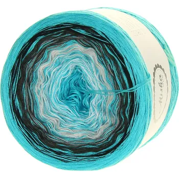 Příze Neon tyrkys 3-nitka 750 m - Misha style příze