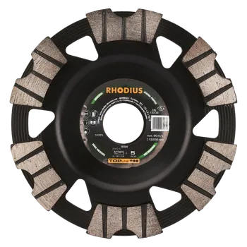 Brusný kotouč RHODIUS Diamantový brusný hrnec DS1 125 x 5,0 x 8,0 x 22,23 TOPline