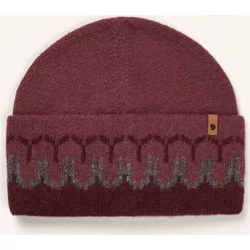 Módní doplněk Fjällräven Multifunkční Čepice Övik Path, tmavě červená /...