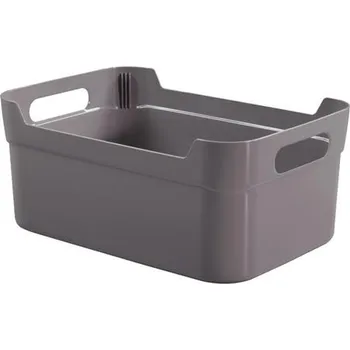 Úložný box Plastový košík HEIDRUN 24x17x10cm MIX barev