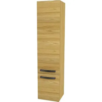 Koupelnový nábytek Koupelnová skříňka vysoká Devo Vena 2.0 pravá Kitami 35 x 150 x 33 cm VE2-S2DP35-1-F107L09