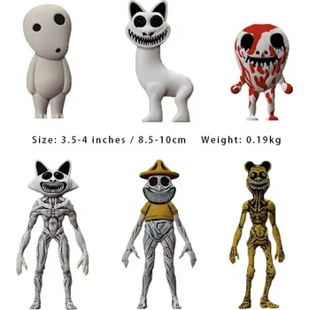 Party dekorace Set hororových postaviček "Zoonomaly" - 6/8 ks Varianta: 6 ks