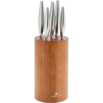 Kuchyňský nůž Gerlach Sada nožů v bloku 5 ks FINE