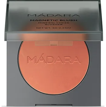 Přípravek na tvář MÁDARA MAGNETIC BLUSH MINERÁLNÍ TVÁŘENKA, #1 FIERCE FLAME 6g