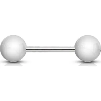 Piercing Šperky4U Piercing do jazyka akrylát - PJ01094-W