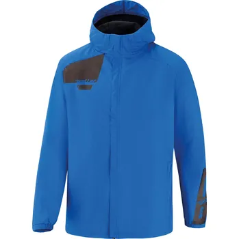 Saller ESSENTIAL nepromokavá bunda BARVA: 100 modrá, Velikost: XXXL Lehká voděodolná bunda s kapucí