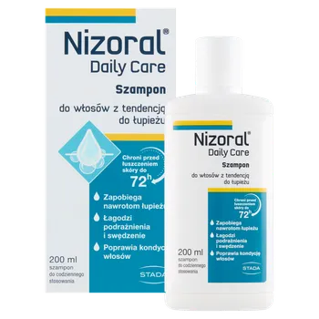 Šampon Nizoral Daily Care šampon na vlasy se sklonem k tvorbě lupů 200 ml