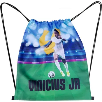 Dětský batoh Numberoplus Dětský fotbalový batoh vak zatahovací - Vinicius JR7