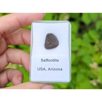 Přírodní kámen Saffordite cintamani tektit (USA) 2,1g