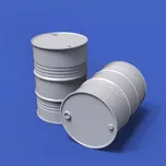Royal Model 1/72 Modern oil drums
