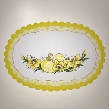 prostírání Velikonoční prostírání 32x48 cm KRASLICE ŽLUTÉ II.
