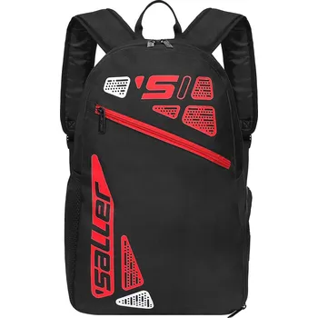 Sportovní batoh Saller VIBE Batoh BARVA: 170 červená-černá Odolný materiál a chytré úložné prostory