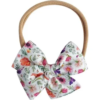 Aliro Čelenka Aline vzorovaná BAREVNÉ KVĚTY - S (1-3roky)