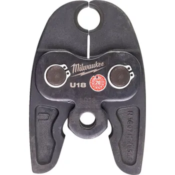Ruční nářadí MILWAUKEE J18-U18 - čelist prof. U, nominálni velikost U18, pro M18 hydr. lis