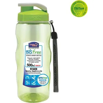 Láhev LOCKNLOCK Lahev na vodu Bisfree 500 ml, zelená