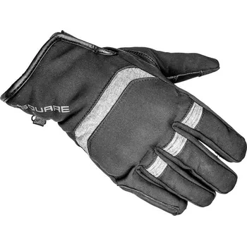 Moto oblečení rukavice PULSAR, 4SQUARE - pánské (černé,šedé, vel. M) 2024