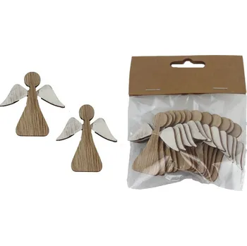 Vánoční dekorace Dekorace anděl, 12 ks D6351