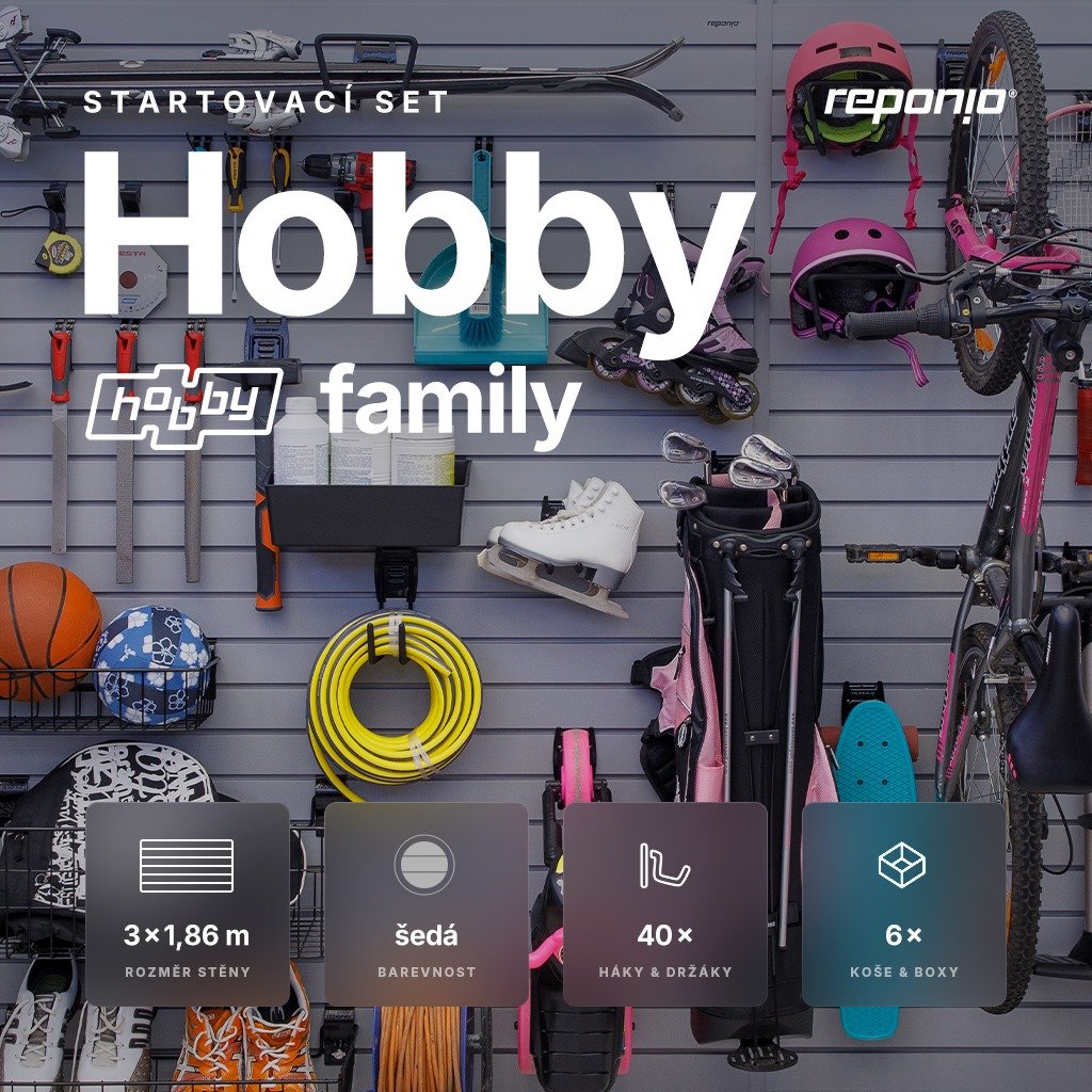 REPONIO REPONIO Startovací set HOBBY FAMILY