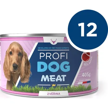 Krmivo pro psa ECO PACK PROFIDOG konzerva zvěřina 405g 12 KS