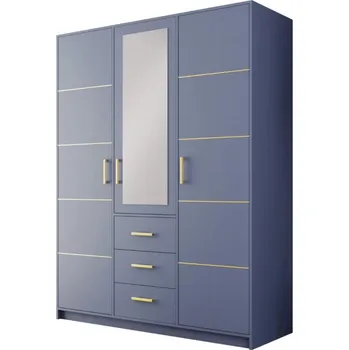 Šatní skříň ArtStol Šatní skříň BALI 2 D3 | modrá
