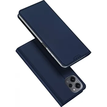 Telefonní příslušenství DUX DUCIS Skin Pro flipové kožené pouzdro pro Xiaomi Redmi 12 Blue