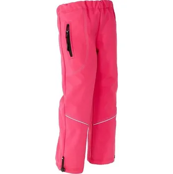 Chlapecké kalhoty MODADETI_ADELLiNO Softshellové nepromokavé kalhoty podšité fleecem růžové - 122