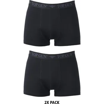 Boxerky boxerky Top Gun černé (2 PACK) L