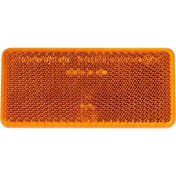 Auto-moto odrazka oranžová obdélníková 94x44 mm samolepící HELLA