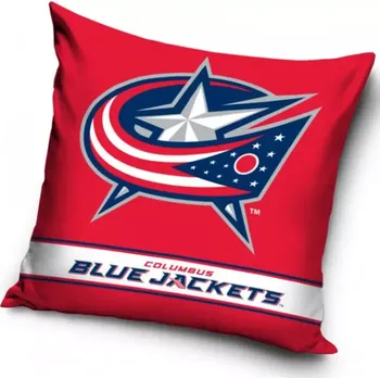 Dekorativní polštářek POLŠTÁŘEK NHL COLUMBUS BLUE JACKETS