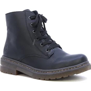 Dámské polobotky RIEKER 78240-00 černá dámská zimní kotníková obuv 40