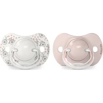 dudlíky Suavinex Fyziologické šidítko SX PRO Walk 0 - 6 m 2 ks Růžový