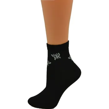 Dámské ponožky Gapo Dámské kotníkové ponožky FIT MOTÝL 1. Velikost: 3-4 (EU 35-37), 2. Barva: Motýl 4