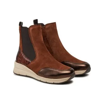 Dámské kozačky Tamaris Polokozačky 1-25448-43 Hnědá 40