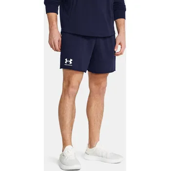 Pánské kraťasy Pánské kraťasy Under Armour UA Rival Terry 6in Short 1382427-410 Modrá XL