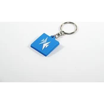 PROFIZOO přívěšek na klíče čtverec modrá